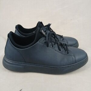 Samuel Hubbard Flight 9.5 Mens Shoes Sneakers Navy Blue Leather Comfort